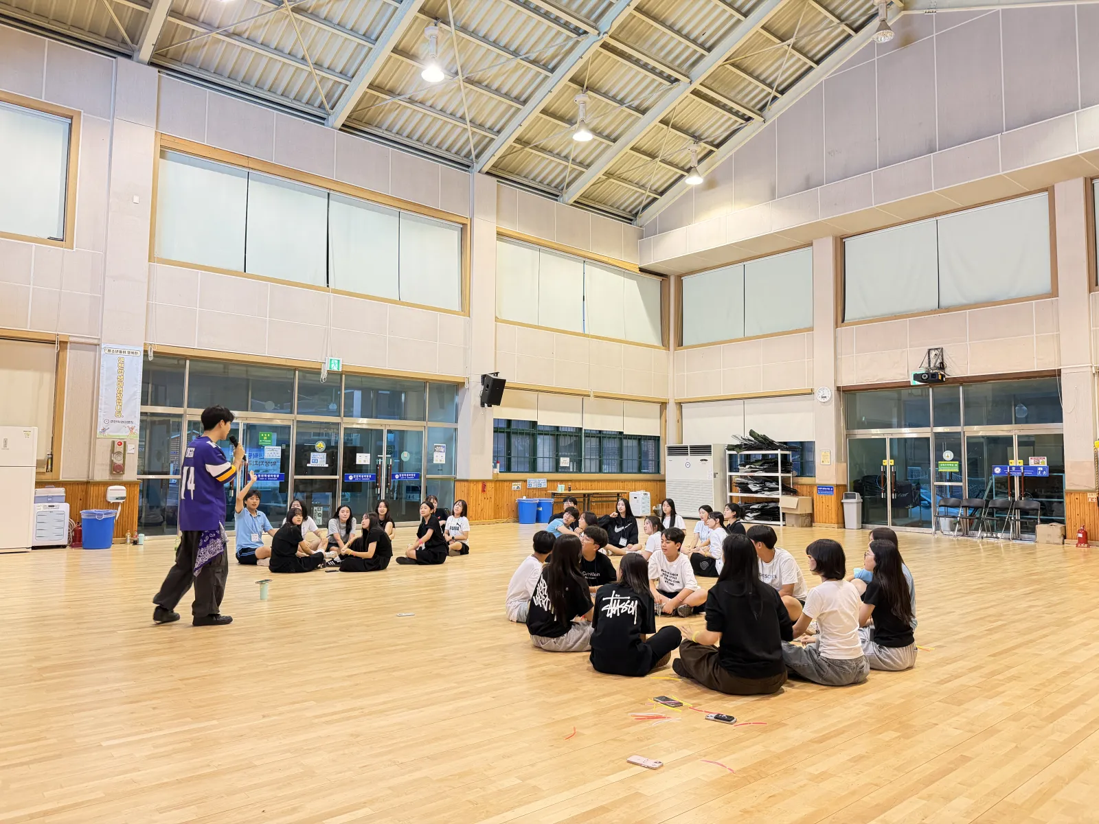 경기도 연천학생야영장 민락중 레크리에이션 현장 사진 4